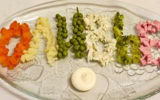 Новогодний салат «Оливье» – праздник начинается с угощений Салат оливье на нг
